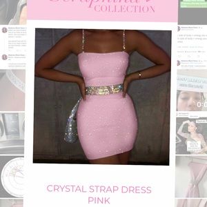 SOLD Pink sparkle Seraphina Collection Dress